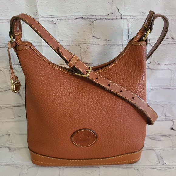 Vintage Dooney & Bourke Crossbody Shoulder Bag Tote - Picture 1 of 9